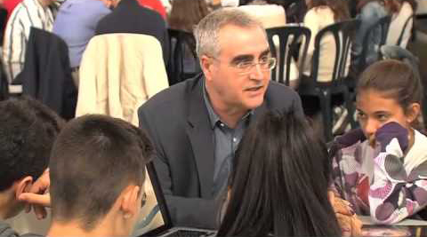 Café con Ciencia en la Universidad de Málaga 2012