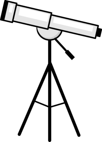 Telescopio (ilustración)