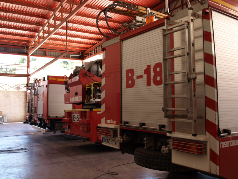 Vehículos de bomberos