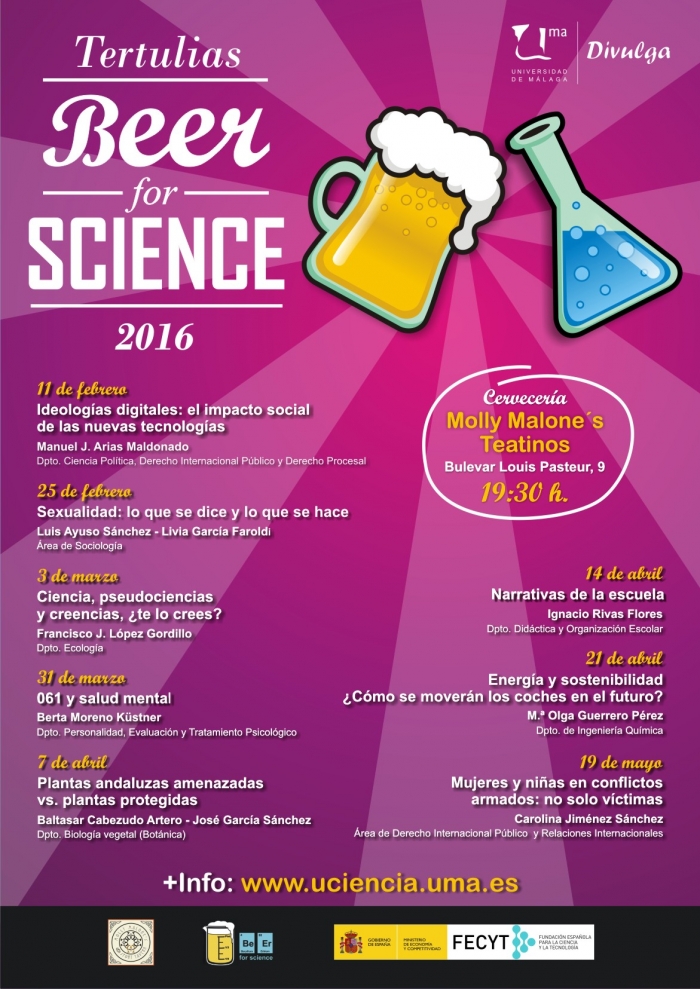 Comienza la nueva temporada de las tertulias 'Beer for Science'