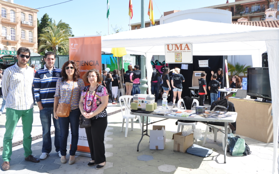 La UMA visita la IV Feria de las Ciencias Ibn Al-Baytar