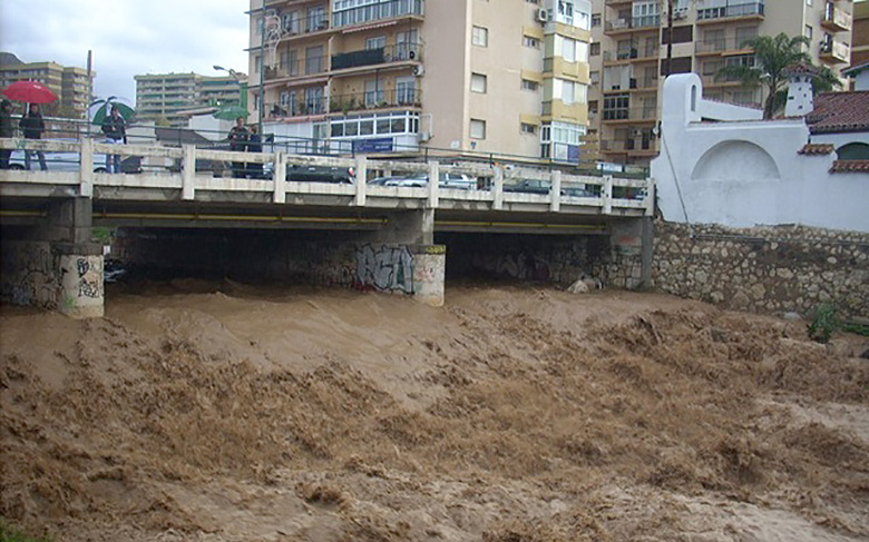 Investigadores de la UMA alertan sobre el peligro de inundaciones en áreas habitadas de Málaga