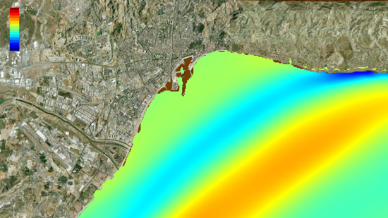 ¿Qué efectos tendría un tsunami en Málaga?