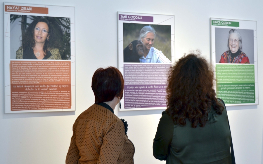 Inaugurada la exposición 'Mujer y Ciencia: 13 Nombres para Cambiar el Mundo'