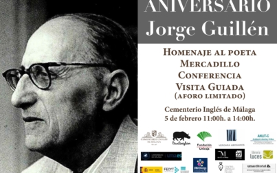 Homenaje a Jorge Guillén en el Cementerio Inglés de Málaga