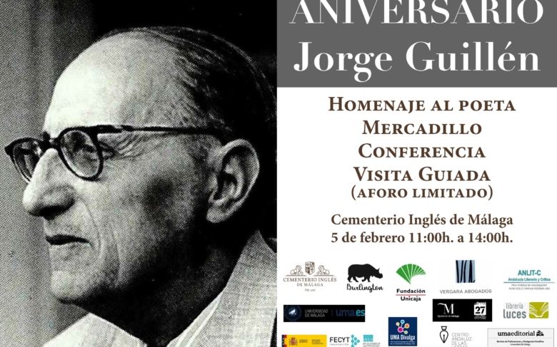 Homenaje a Jorge Guillén en el Cementerio Inglés de Málaga