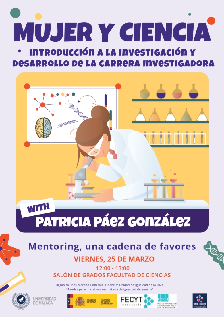 Ciclo 'Mujer y ciencia' con Patricia Páez González