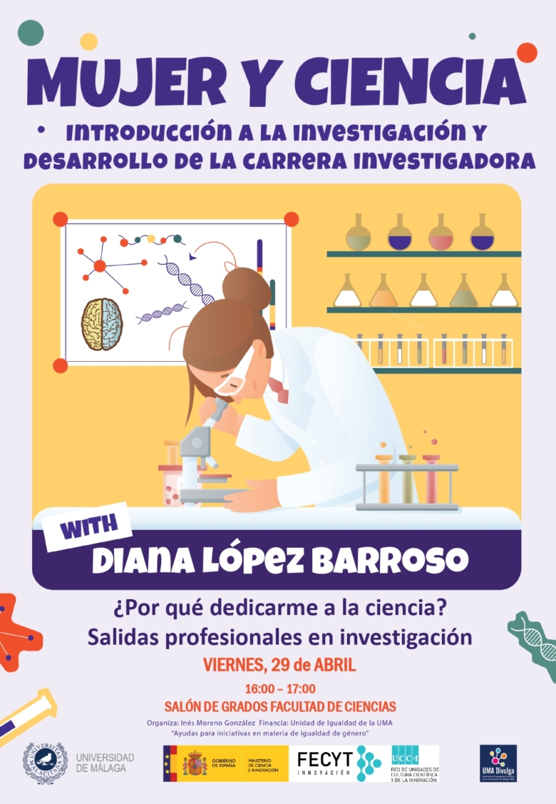 Ciclo 'Mujer y ciencia' con Diana López Barroso