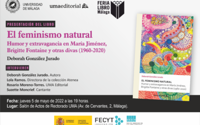 Presentación del libro 'El feminismo natural: humor y extravagancia en María Jiménez, Brigitte Fontaine y otras divas'