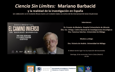 Ciencia Sin Límites: 'El camino inverso', sobre Mariano Barbacid
