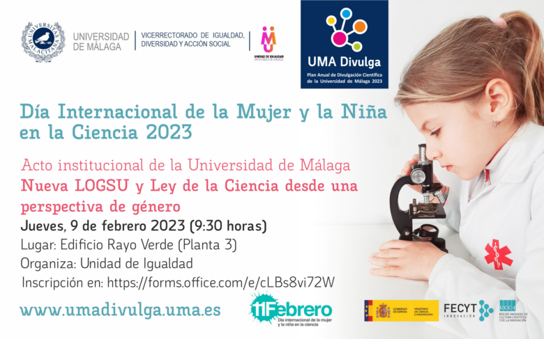 Acto institucional del Día de la Mujer y la Niña en la Ciencia