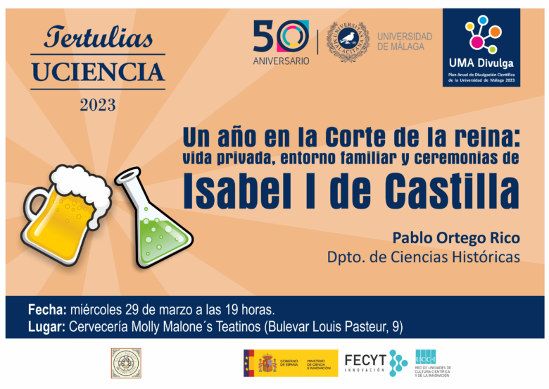 Tertulia Uciencia l Un año en la Corte de la reina: vida privada, entorno familiar y ceremonias de Isabel I de Castilla