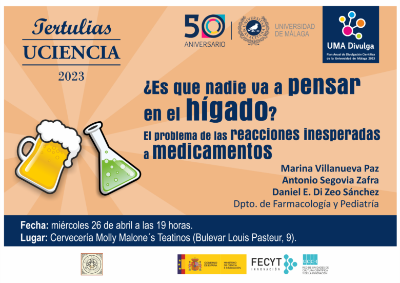 Tertulia Uciencia l ¿Es que nadie va a pensar en el hígado? El problema de las reacciones inesperadas a medicamentos