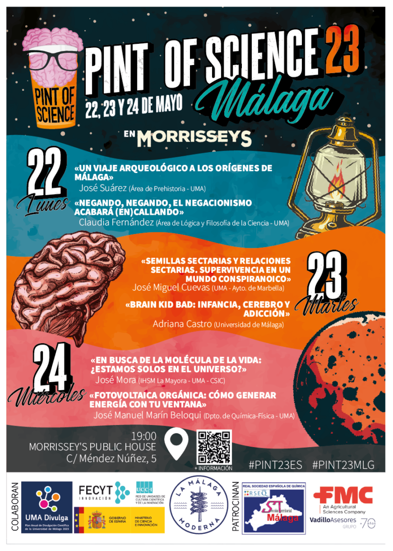 Pint of Science 2023 l martes - Planeta Tierra + Mente maravillosa