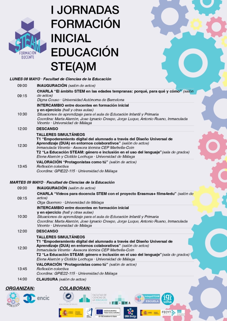 I Jornadas de Formación Inicial en Educación STE(A)M