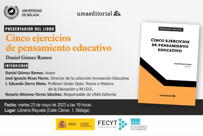 'Cinco ejercicios de pensamiento educativo'