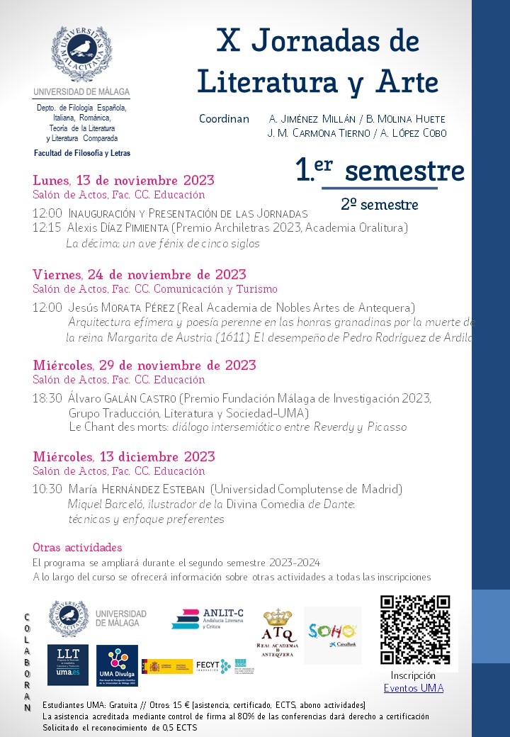 X JORNADAS DE LITERATURA Y ARTE