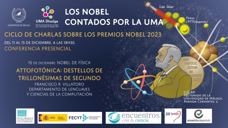 La cuarta edición de 'Los Nobel contados por la UMA' arranca esta tarde en el Rectorado