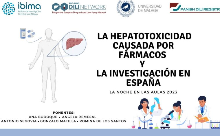 La Noche en las aulas l ¿Alguien ha pensado en mi hígado? La hepatotoxicidad causada por fármacos y la investigación en España La Noche en las aulas l ¿Alguien ha pensado en mi hígado? La hepatotoxicidad causada por fármacos y la investigación en España