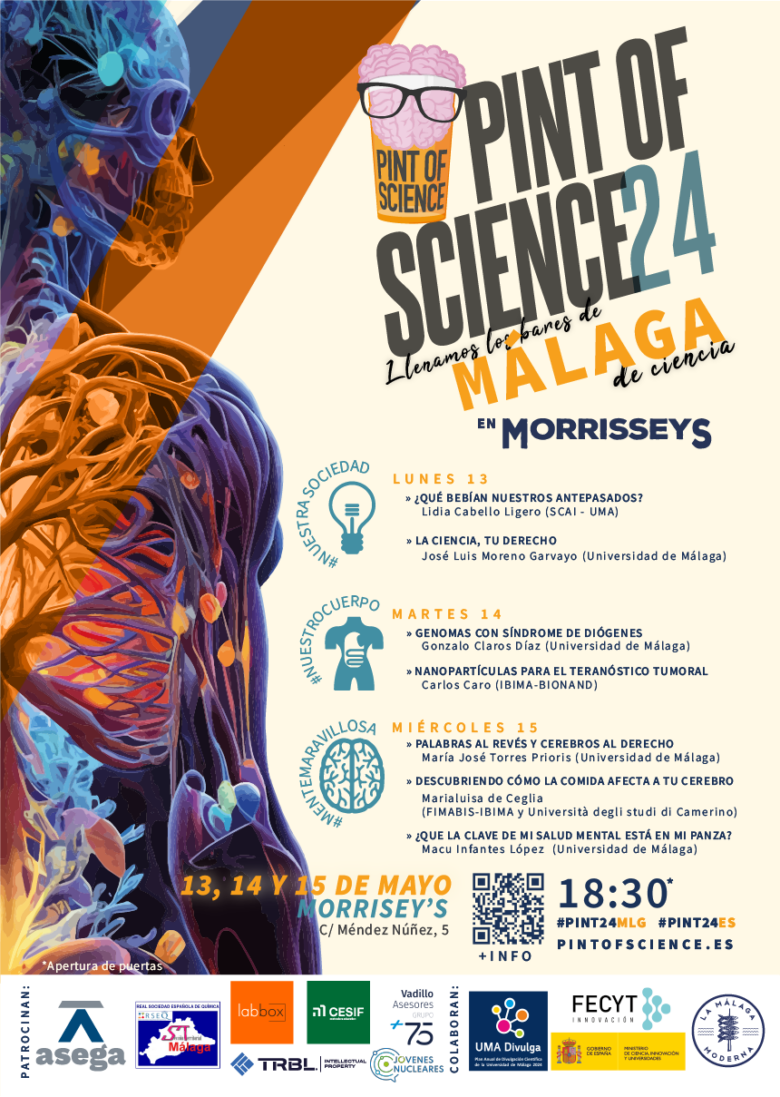 Pint of Science 2024 l Nuestra sociedad + Tech me out
