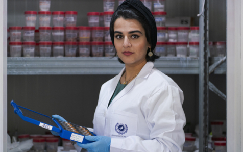 Una joven científica de la UMA logra el premio al mejor doctorado del mundo sobre materiales cementosos