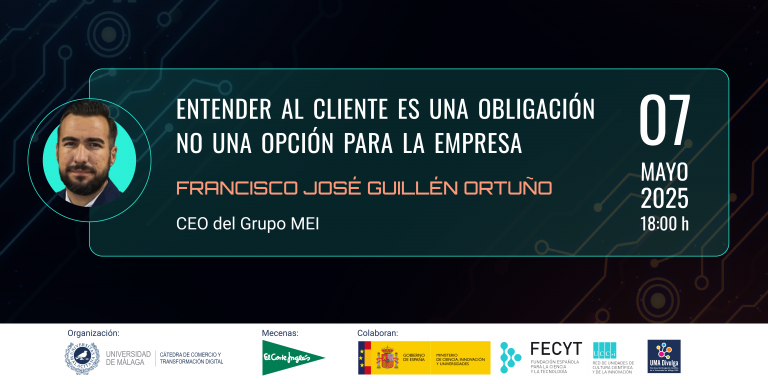 XIII Ciclo de Conferencias "Diseñando experiencias: el marketing que conecta" l 7 de mayo