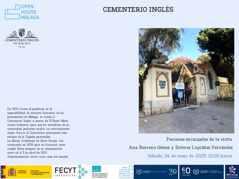 Open House l Cementerio Inglés
