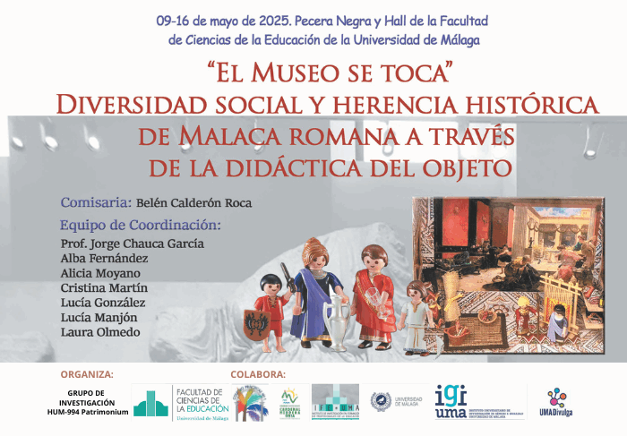 "El museo se toca": Diversidad social y herencia histórica de Malaca romana a través de la didáctica del objeto "El museo se toca": Diversidad social y herencia histórica de Malaca romana a través de la didáctica del objeto