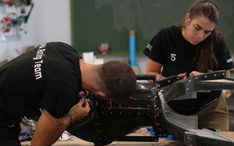 UMA Racing Team pone a punto su nuevo prototipo para participar en la competición MotoStudent 2025