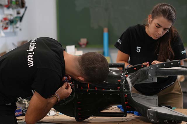 UMA Racing Team pone a punto su nuevo prototipo para participar en la competición MotoStudent 2025