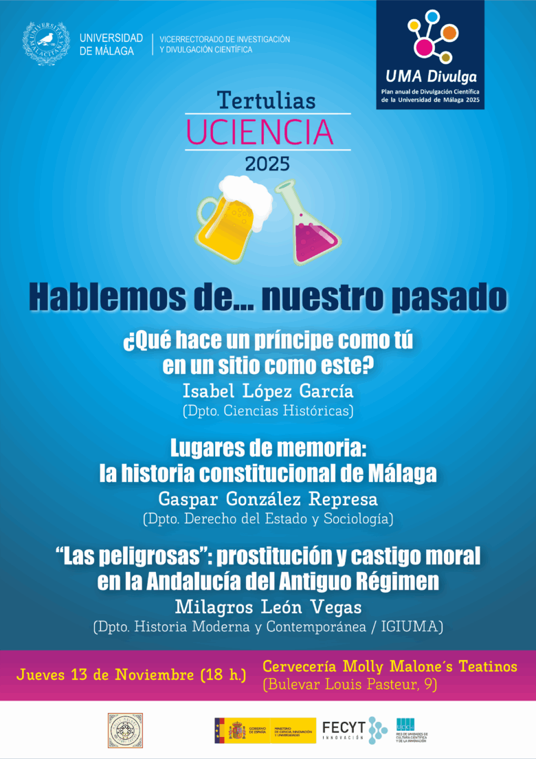 Tertulias Uciencia: hablemos de... nuestro pasado